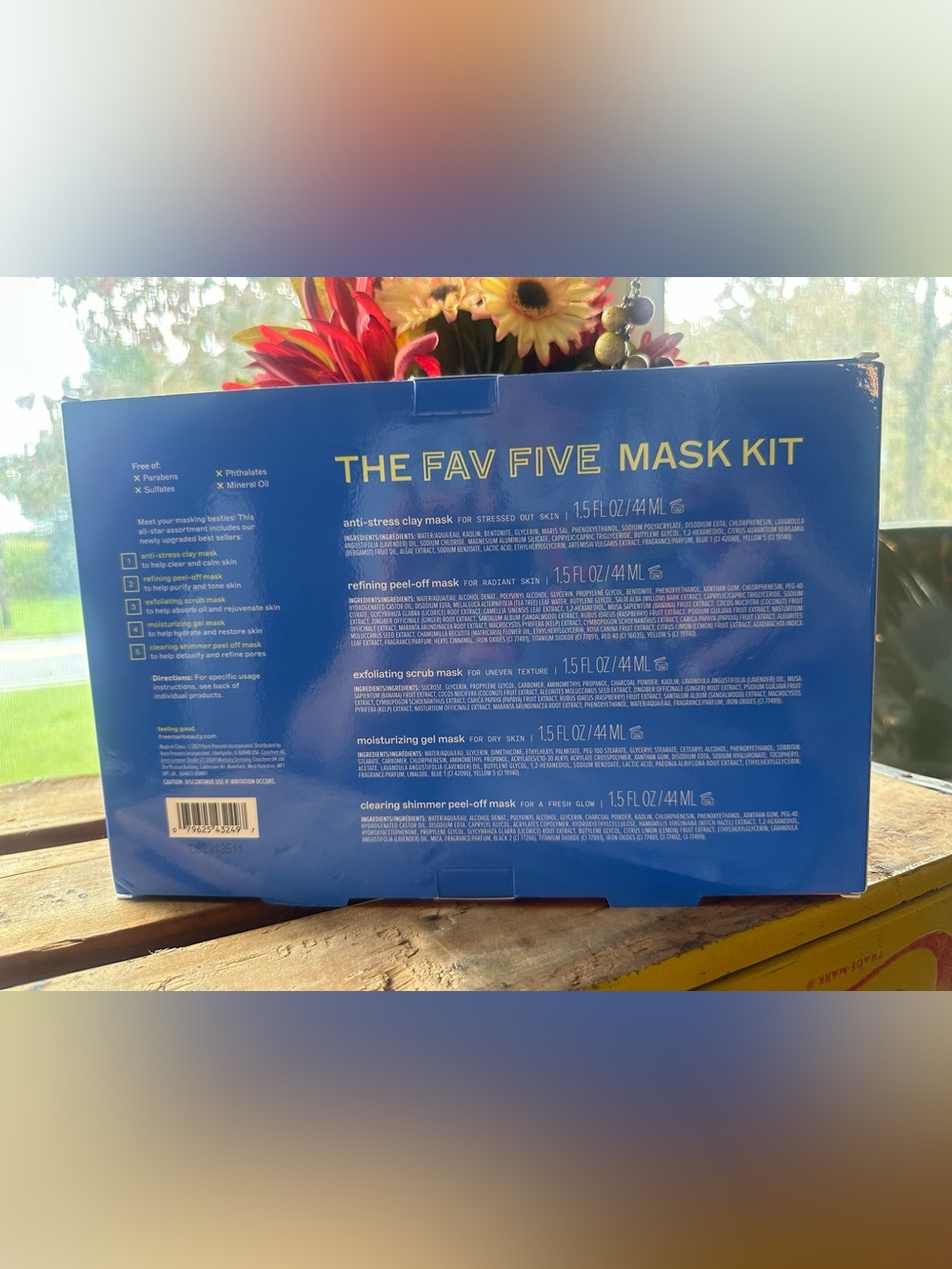 FREEMAN LIMITED EDITION THE FAV FIVE MASK KIT 5 PC. NEW - Picture 4 of 7